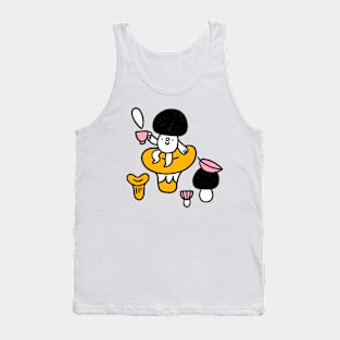 Funny mushroom character Tank Top